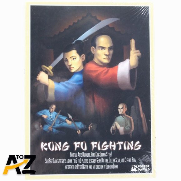 Kung Fu Fighting Card Game By: Slugfest Games SEALED New Old Stock NEW HTF 2004